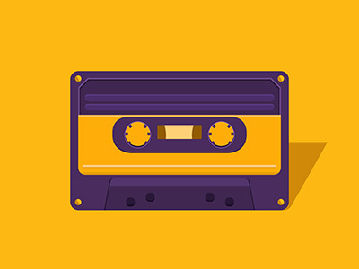 Nostalgia 80s 90s audio audiocassette cassette illustration music nostalgia recorder tape tape recorder vintage