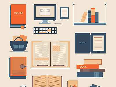 Books icons