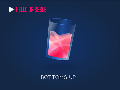 First Shot 2019 bottoms up bottomsup design drink drinks illustration shot shotglass shots vector