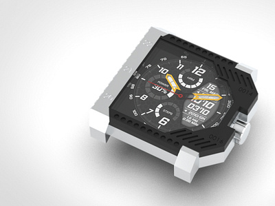 MY WATCH DIAL 3d modeling product design rendering wearables