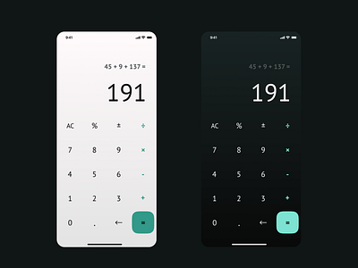 Daily UI #004 Calculator 004 daily ui ui