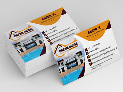 Realtor Business Card branding design graphic design illustration logo ui ux vector