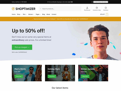 Shoptimizer Fast WooCommerce Theme