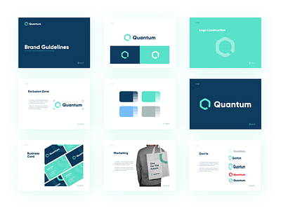 Quantum branding designer energy graphic design logo modern logo project q quantum technology