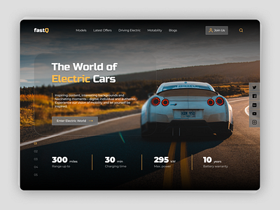 Automotive Company Landing Page Design audi automotive website car web ui concept website dailyui electric car website design figma landing page design mercedes minimal design minimal web ui sporty cars ui ui elements user experience user interface website ui