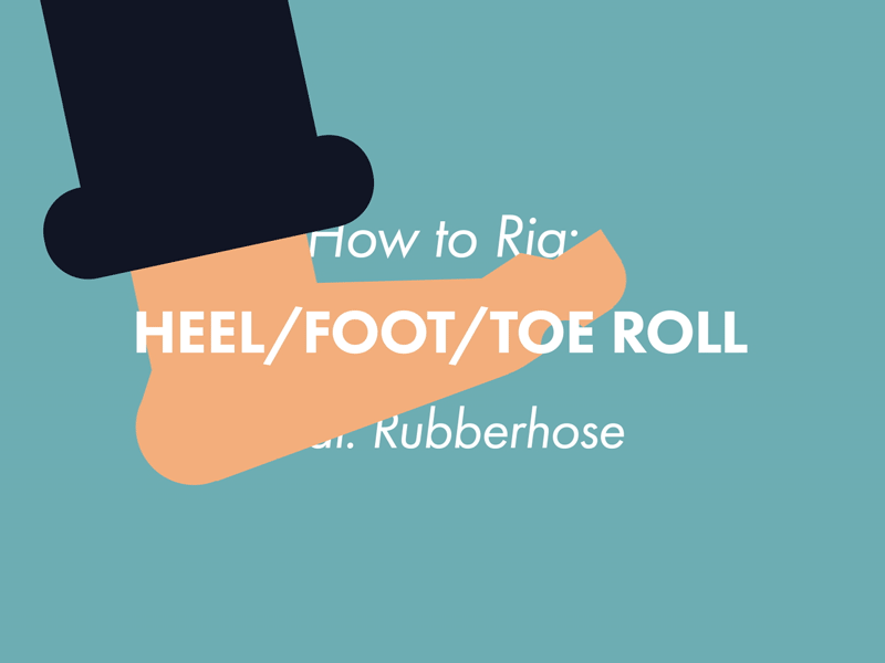 After Effects Rigging: Heel/Foot/Toe Roll Tutorial
