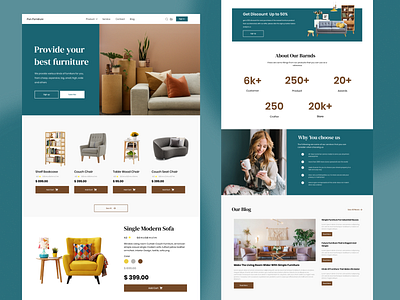 Furniture house-landing page