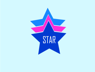 Star Logo Design brand identity branding business business card business card design businesscard design illustration logo
