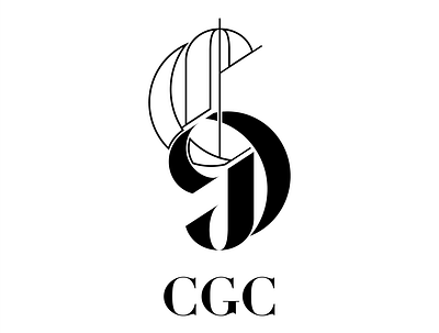 CGC branding design logo minimal
