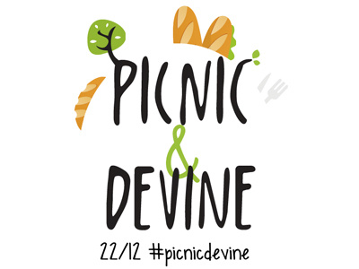 Picnic & Devine bakery branch bread devine food green illustration outdoor picnic sandwich sex wood