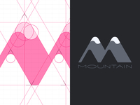 Mountain Logo Design by Bgblue on Dribbble