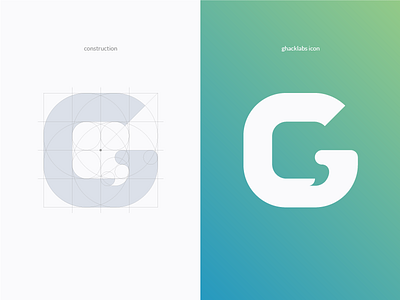 Ghacklabs Logo brand icon identity logo modern simple