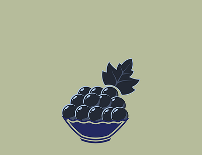 Grapes work animation branding graphic design logo