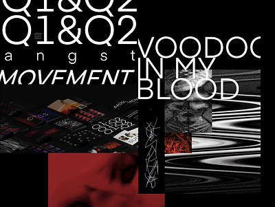 VOODOO IN MY BLOOD magazine cover cover design design graphic design magazine magazine cover typography