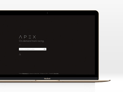 Apex ↠ Onboarding website app design flat form icon logo type typography ui ux web website