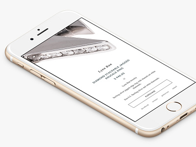 Mona Moore ↠ Product page branding cute design flat ios iphone type typography ui ux web website