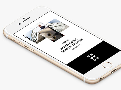 Top Expert ↠ Visual journal branding design iphone logo photography responsive type typography ui ux web website