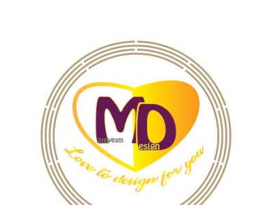 MD logo 01 branding design flat illustration illustrator logo vector