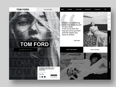 Tom Ford Fashion Website