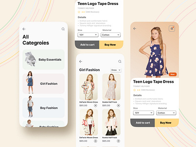 Kids Fashion E-commerce App