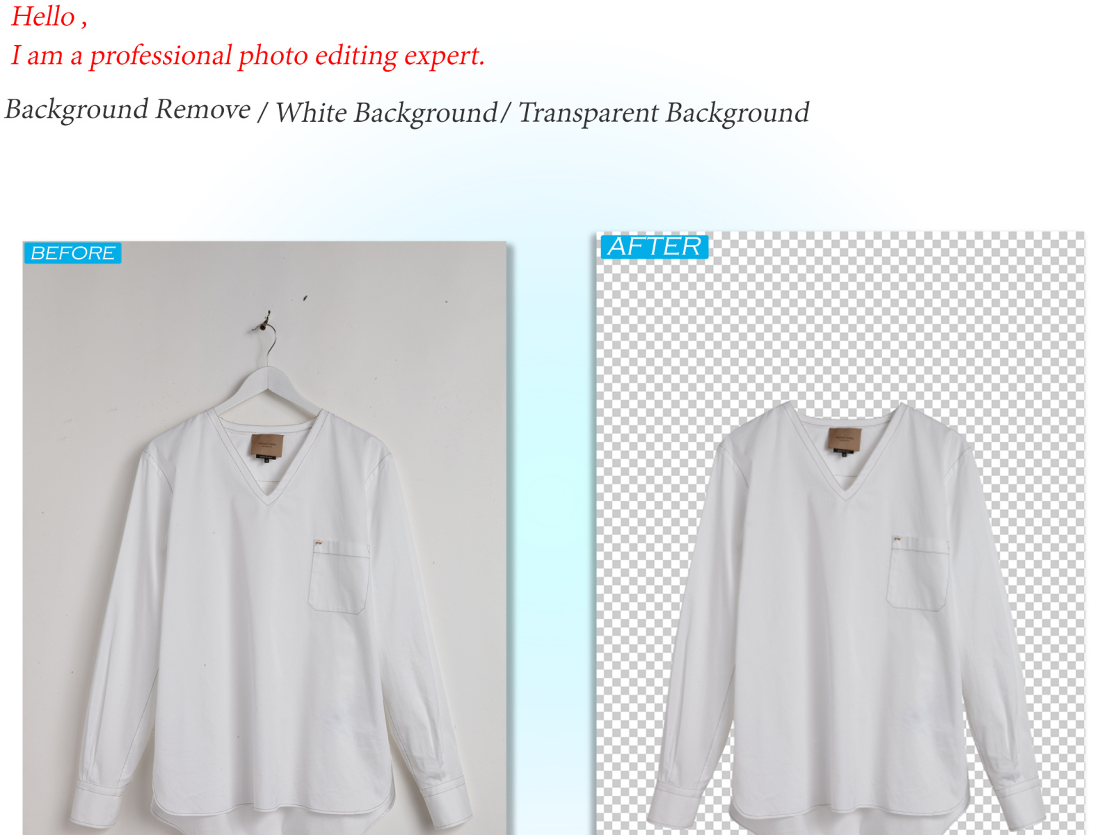 I will do Background remove white bg & Transparent background by Sheam