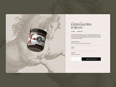 Frantoio Cavalli | Product Page 3d 3d motion animation bottle branding cart design desktop ecommerce homepage illustration oil page pageproduct product sell ui ux webdesign webflow