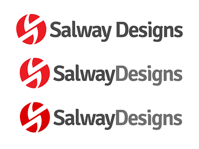 Salway Designs Final Revision (Please vote) 2d black circle corporate gray logo poll professional red sd two color white