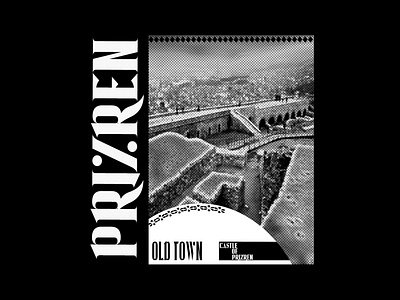 castle of prizren / ARTWORK design graphic design typography