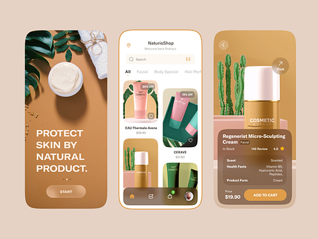 E-Commerce iOS App Animation by Shafiqul Islam 🌱 for QClay on Dribbble