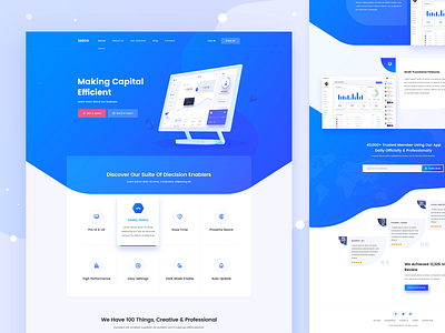 SASCO - SaaS Landing Page Design