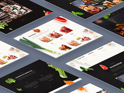 Restaurant Website Design - Display