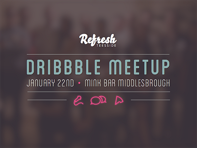 Refresh Teesside Does Dribbble Meetup