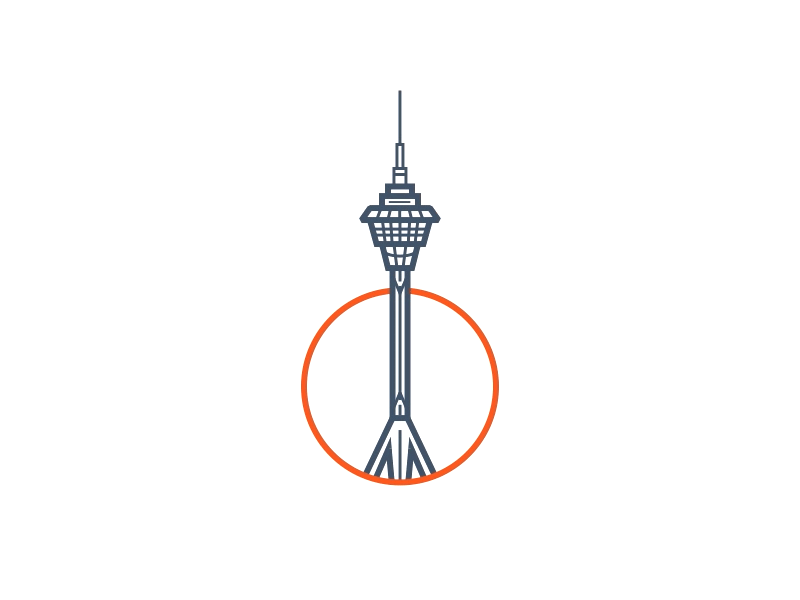 Macau Tower - Macau Icon + Animation