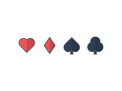 Playing Cards Bit Design Icon