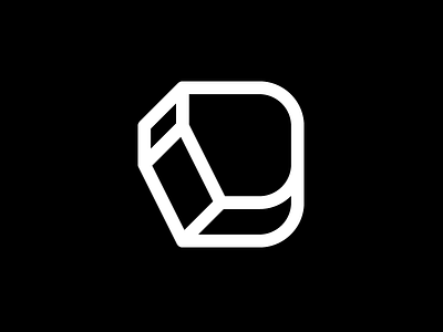 D Logo type brand branding grid identity logo logo design logo type vector word mark