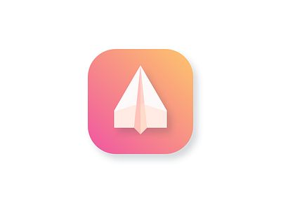 Paper Airplane dribbble line paper plane sketch3 vector