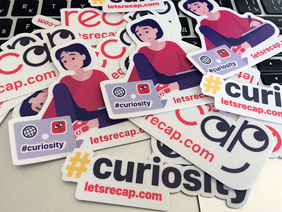 Recap Stickers classroom curiosity education letsrecap recap school stickers