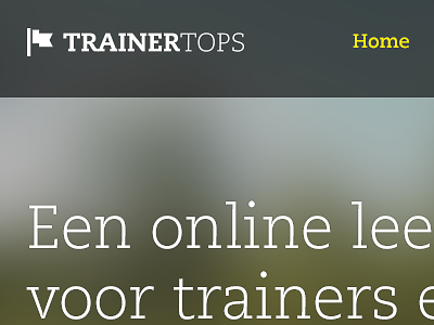 Trainertops homepage