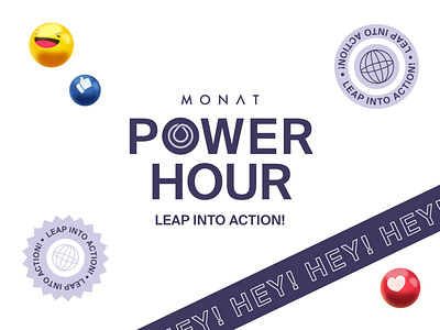 POWER HOUR brand identity branding branding design event event design logo logotype online