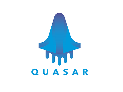 Quasar branding dailylogochallenge dailylogochallengeday1 day1 inspiration logo logotype rocketship