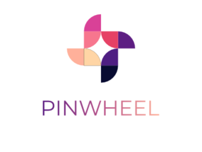 PINWHEEL branding dawn graphic design logo pinwheel