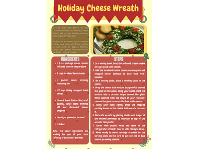 Exercise 7 - Cheese Wreath (Poster)