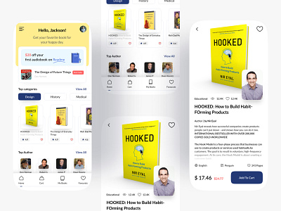 E-Book Application Design | Online Book Store