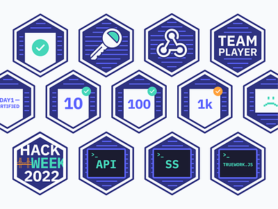 Hack Week Badges api badges fintech gamification