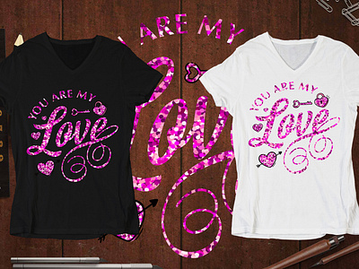 Love Typography T-shirt