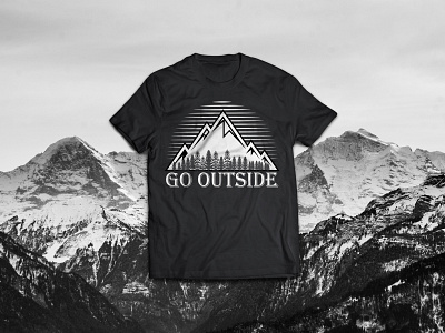 MOUNTAIN T SHIRT DESIGN