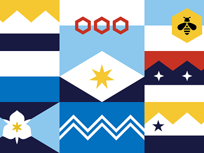 Salt Lake City Flag Design Makeover art direction flag flag design graphic design vexillology