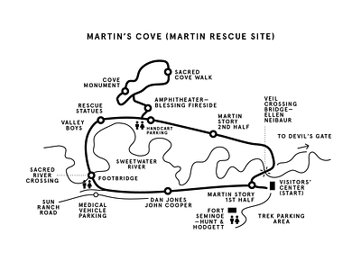 The Third Rescue Mapping graphic design map wayfinding