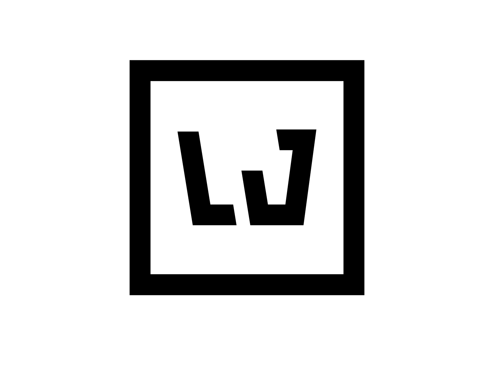 WLJ Mark branding graphic design identity logo mark typography