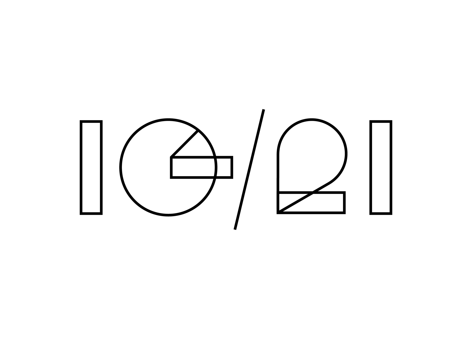 IG/21 Type Study branding event graphic design logo typography